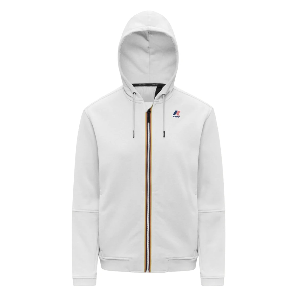 K-Way Donna Bianco Felpe, M, New,