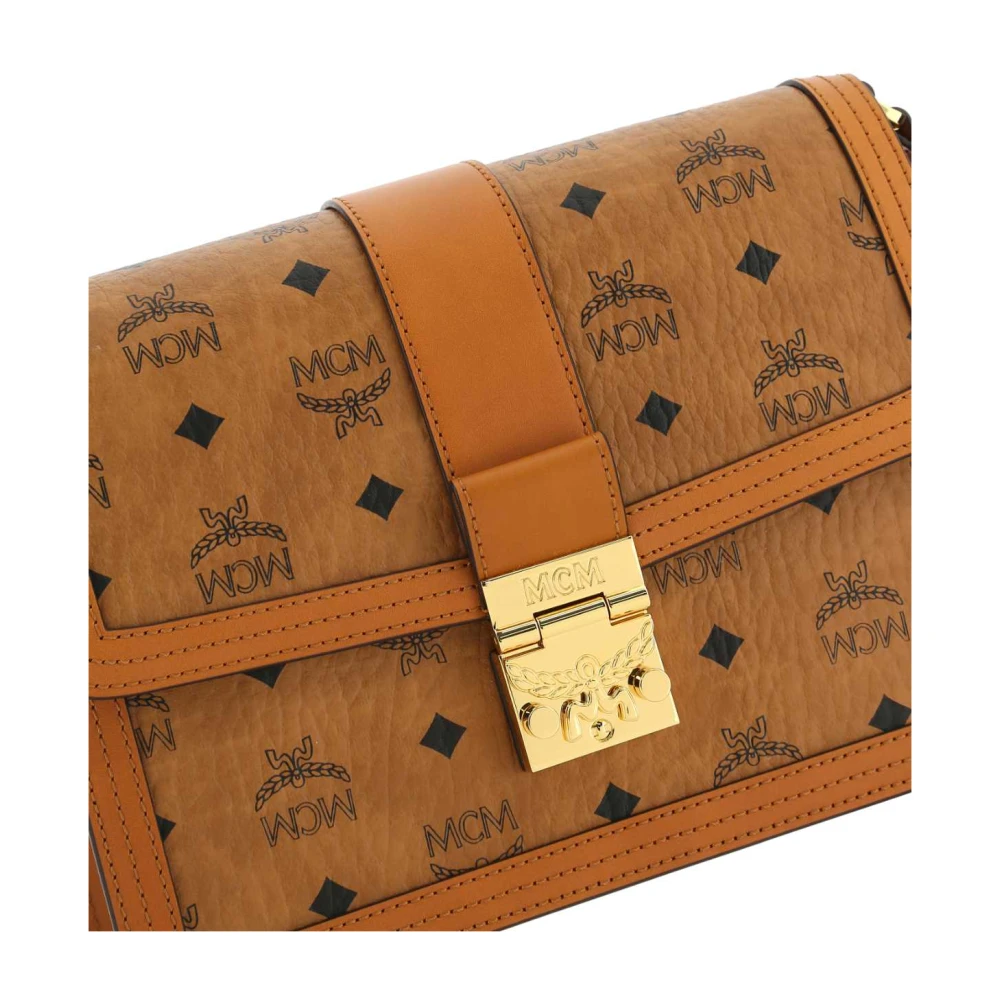 MCM Stijlvolle Tracy Crossbody Tas Brown Dames