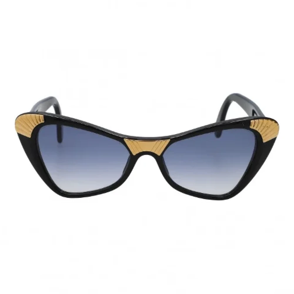 Saint Laurent Vintage Pre-owned Acetate sunglasses Yellow Dames