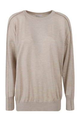 Embellished Sided Rib Sweater