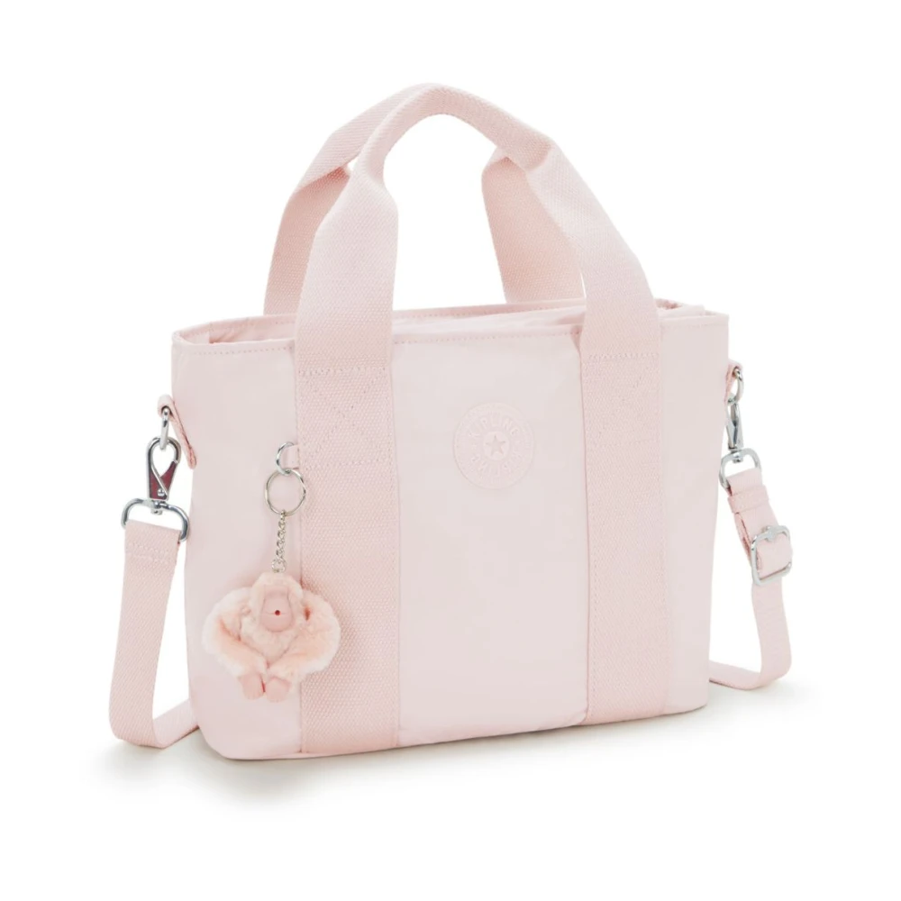 Kipling Lichtgewicht veelzijdige schoudertas met compartimenten Pink Dames