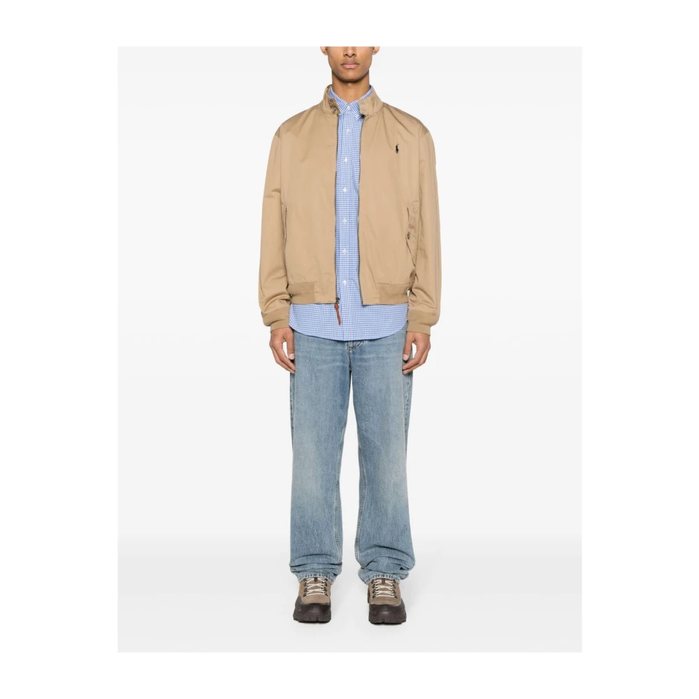 Polo Ralph Lauren Blauw en wit overhemd Blue Heren