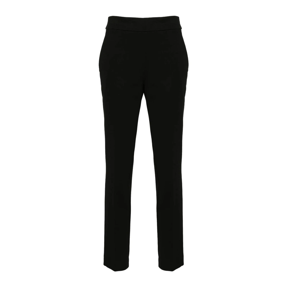 Twinset Elegante Viscose Blend Broek Black Dames