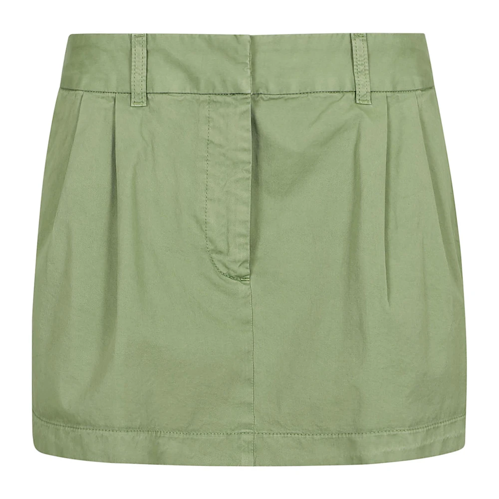 Stella Mccartney Bubble Rok in Garment Dyed Stijl Green Dames