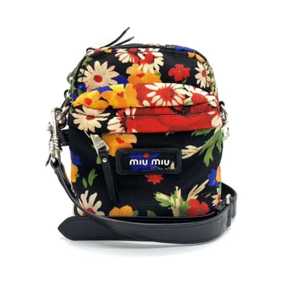 Miu Pre-owned Canvas shoulder-bags Multicolor Dames