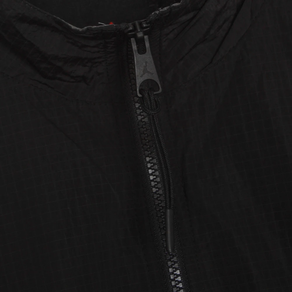 Jordan Engineered Geweven Trainingspak Jas Zwart Grijs Wit Black Heren