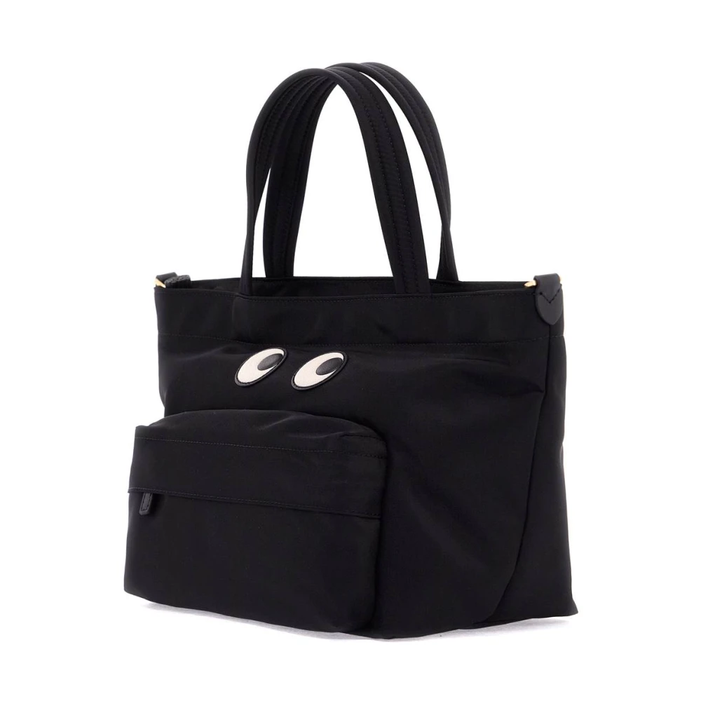 Anya Hindmarch Ogen Tote Tas Black Dames