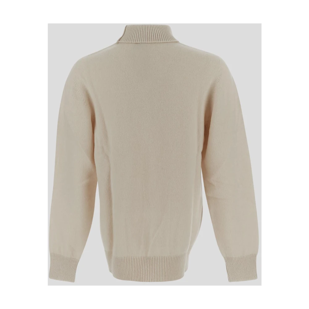 Laneus Wollen Turtleneck Gebreid Yellow Heren