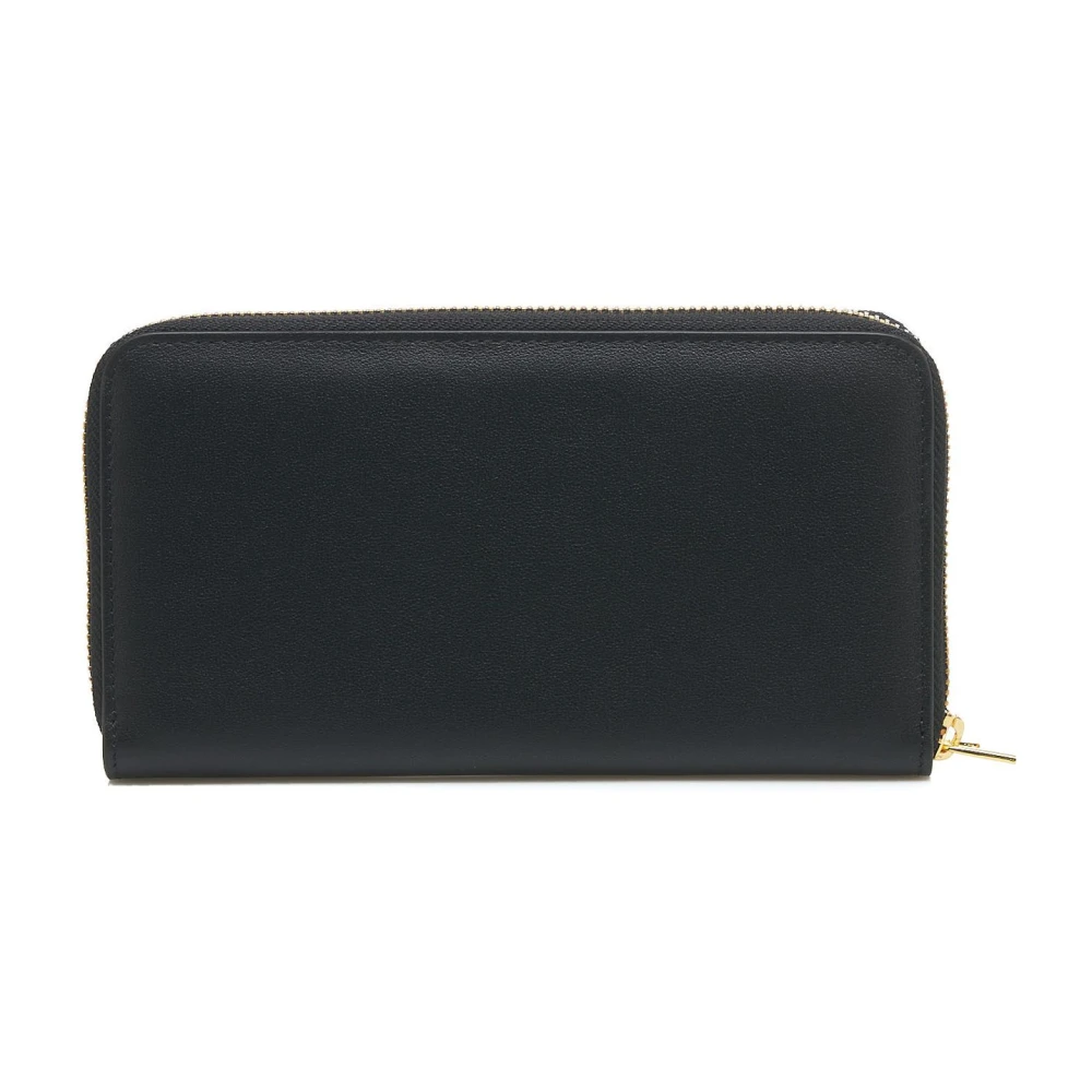 Orciani Zwarte Portemonnees voor Vrouwen Aw24 Black Dames