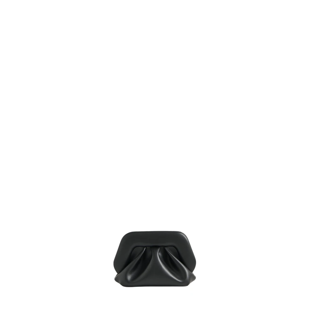 Themoirè Women's Black Bios Clutch
