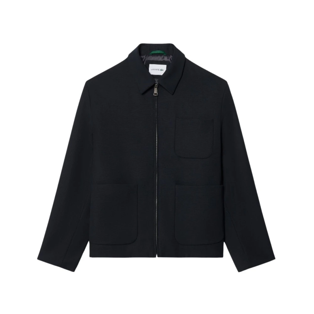 Lacoste Herr Blå Jackor S, Lätta Jackor