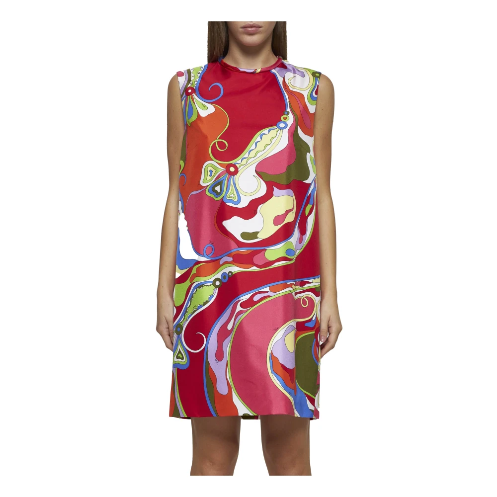 EMILIO PUCCI Mouwloze Stijlvolle Top Multicolor Dames