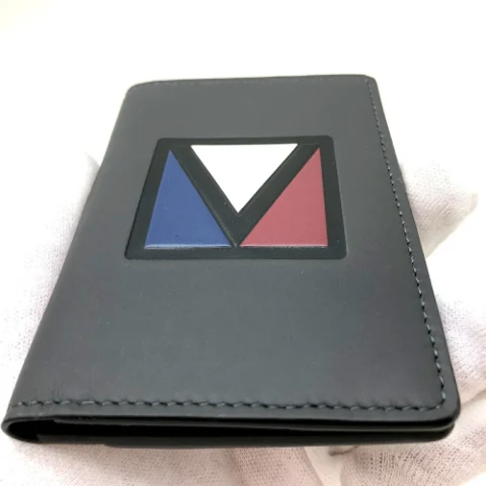 Louis Vuitton Vintage Pre-owned Leather home-office Black Heren
