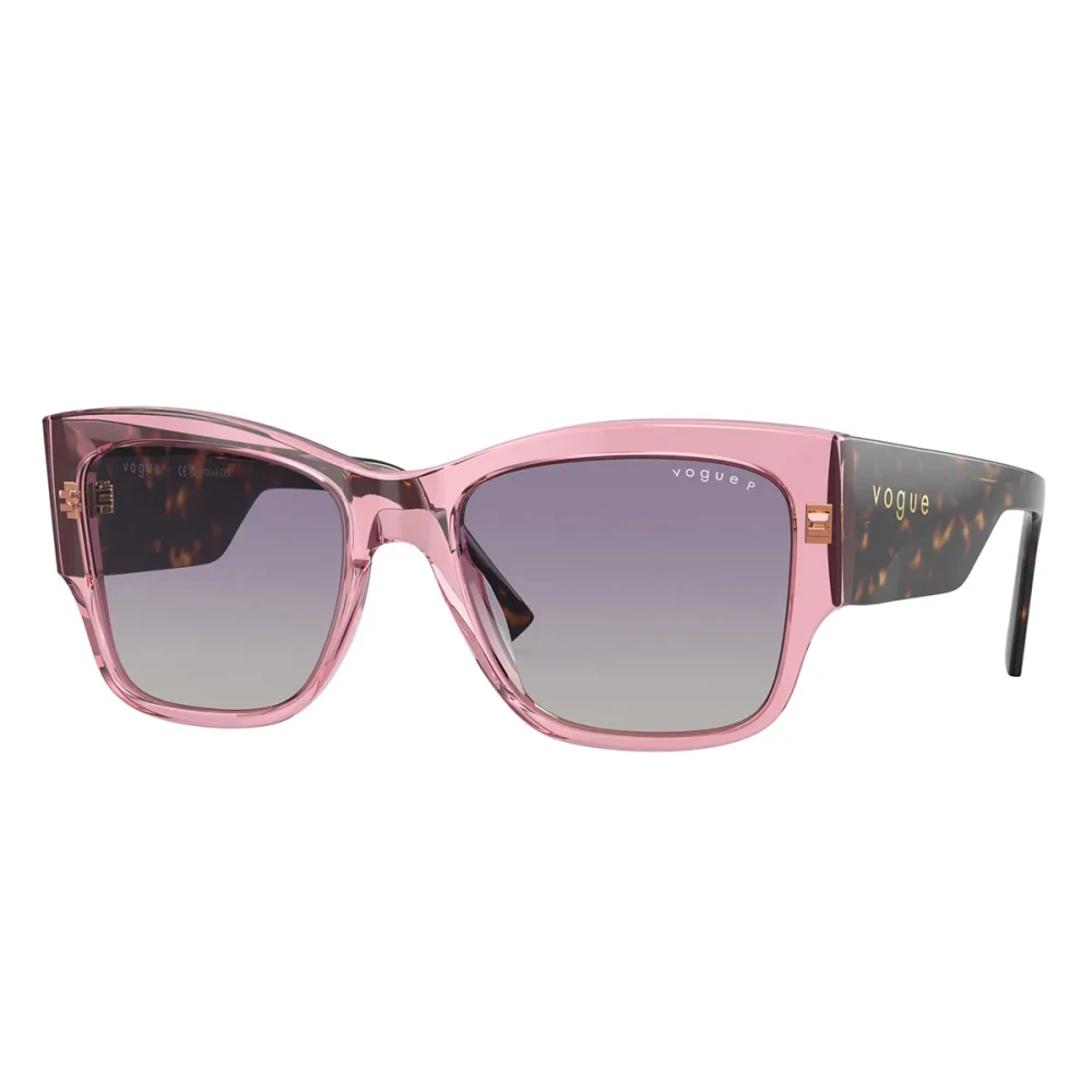 Vogue Women's Pink Stylish Sunglasses With Polarized Lenses
