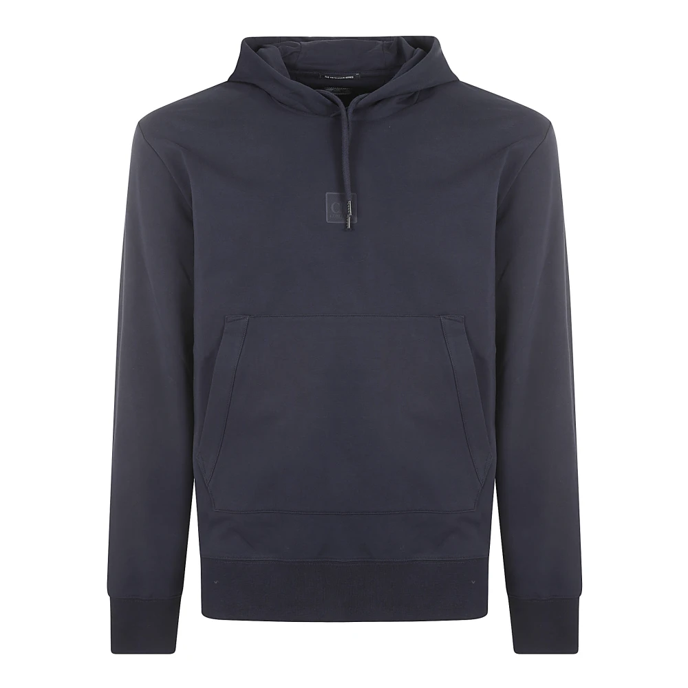 C.P. Company Navy Blue Hoodie Trui Blue Heren