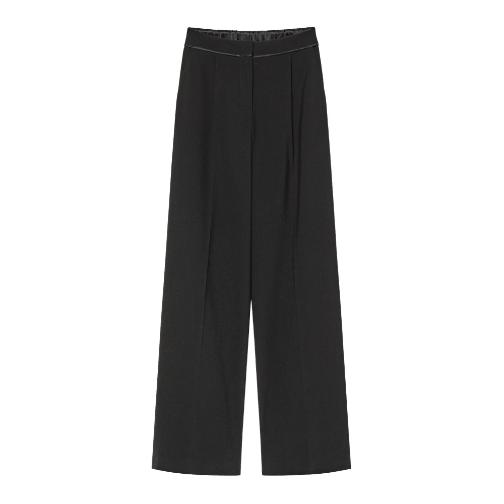 Forte Forte Women's Black Wide Trousers