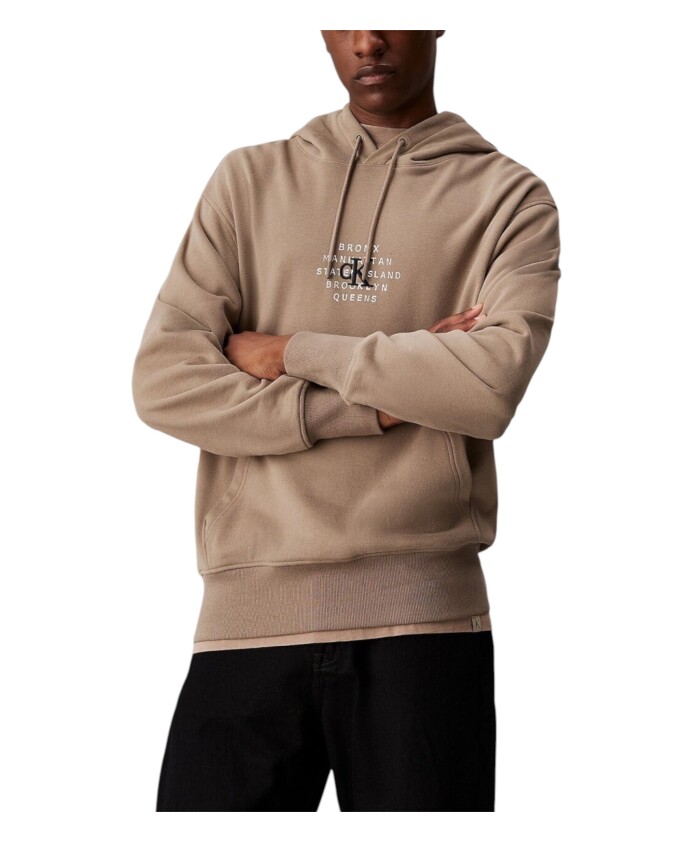 sweat-a-capuche-beige-avec-poche-unique