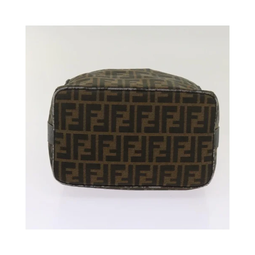 Fendi Vintage Pre-owned Canvas handbags Brown Dames