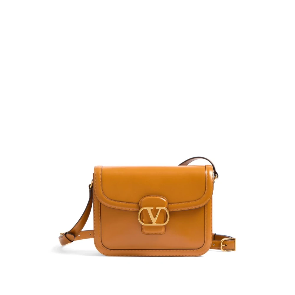 Valentino Garavani Mosterdgele leren VLogo-tas Yellow Heren