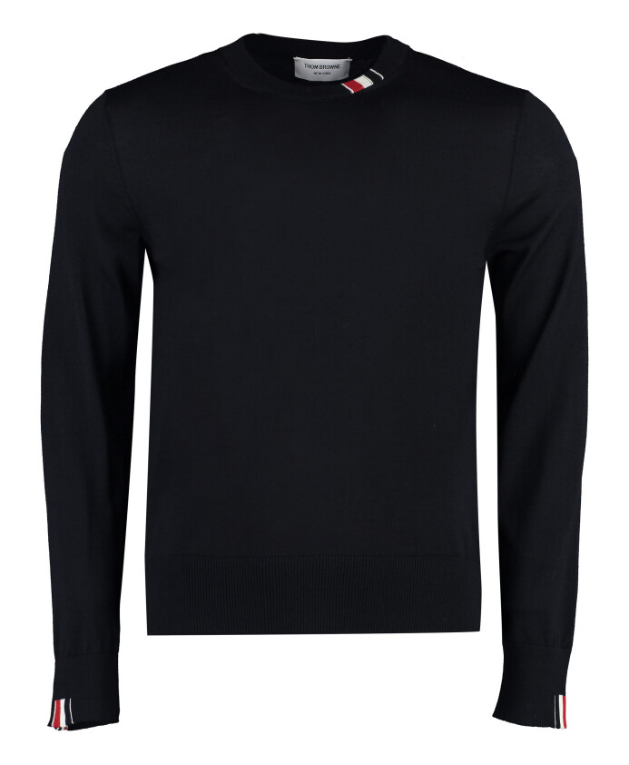 wool-crew-neck-sweater-with-tricolor-detail