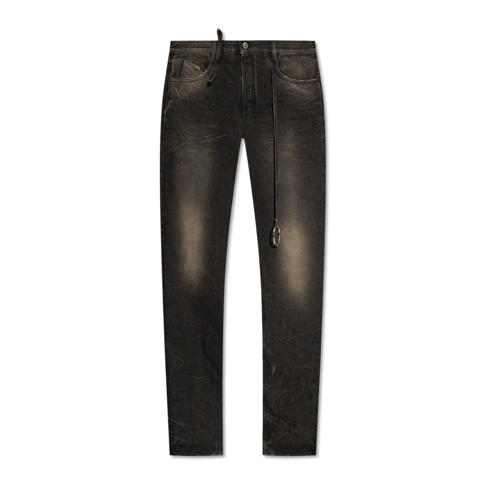 The Attico Grijze Jeans met 3 5 cm Hak Gray Dames