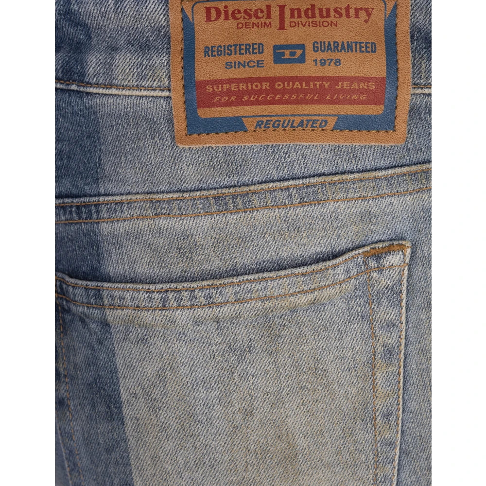 Diesel Blauwe Bootcut Jeans Bohemian Attitude Blue Dames