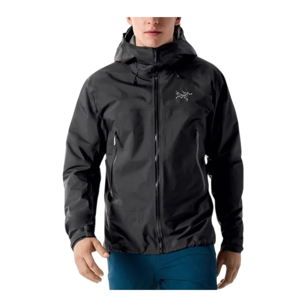 Arc'teryx Black Windbreakers, Male, M, Beta Jacket