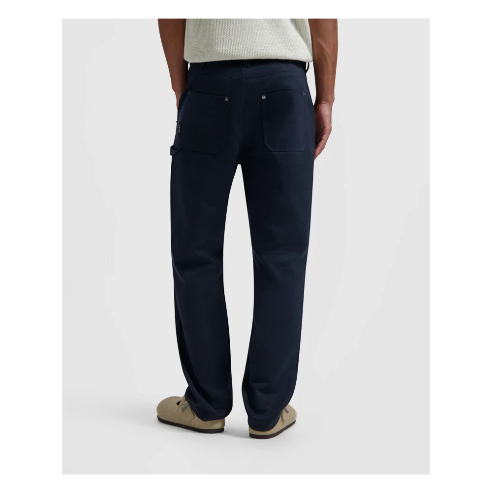 Olaf Hussein Werkbroek Jeans in Donkerblauw Blue Heren