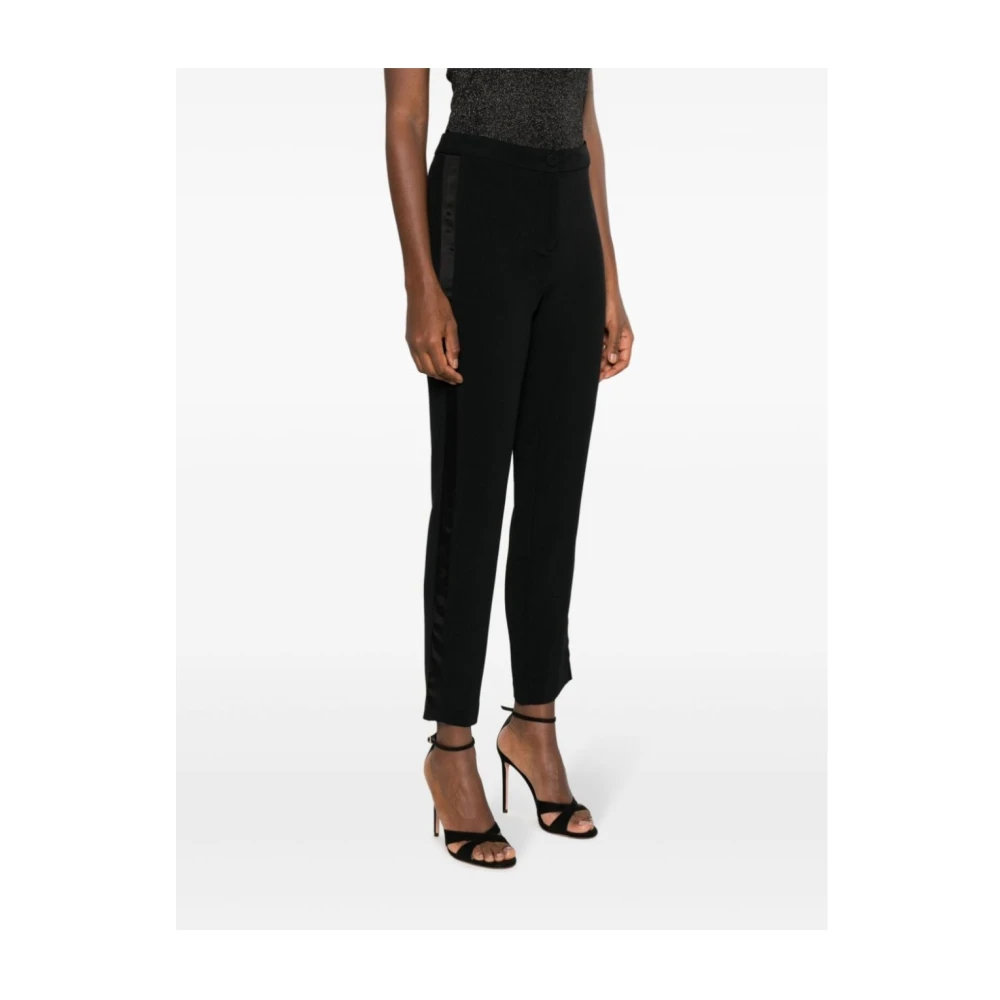 Federica Tosi Cropped Trousers Black Dames
