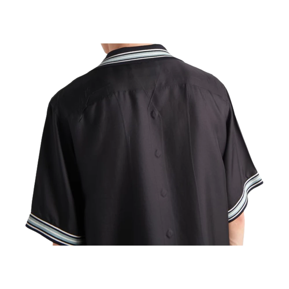 Prada Elegante Shirt in Trendy Stijl Black Heren