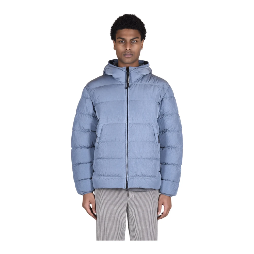 C.P. Company Flint Stone Buitenkleding Jas Aw24 Blue Heren