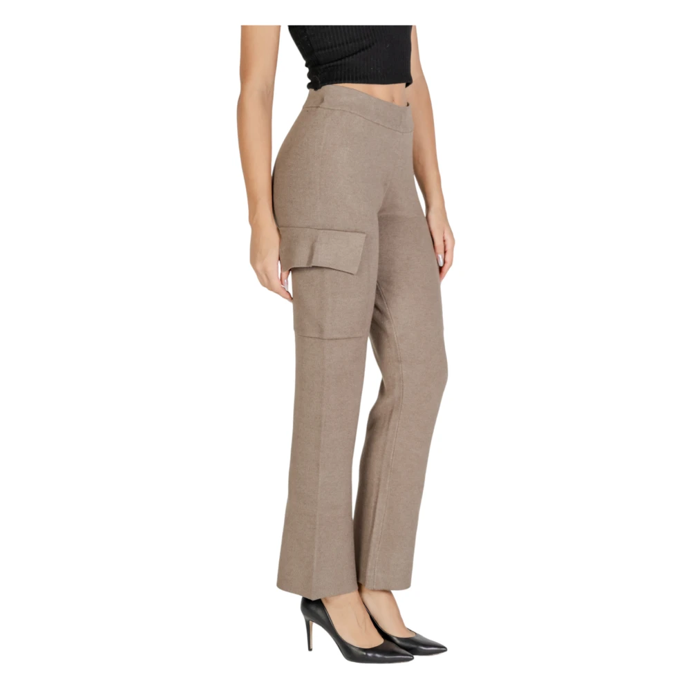 Vila Herfst Winter Damesbroeken Collectie Beige Dames