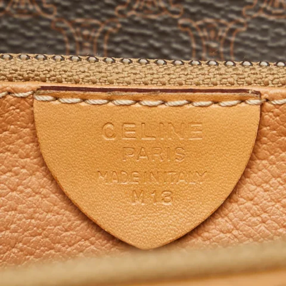 Celine Vintage Pre-owned Canvas celine-bags Brown Dames