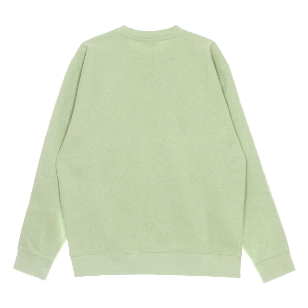 Obey Crew Neck Sweatshirt Specialty Fleece Green Heren