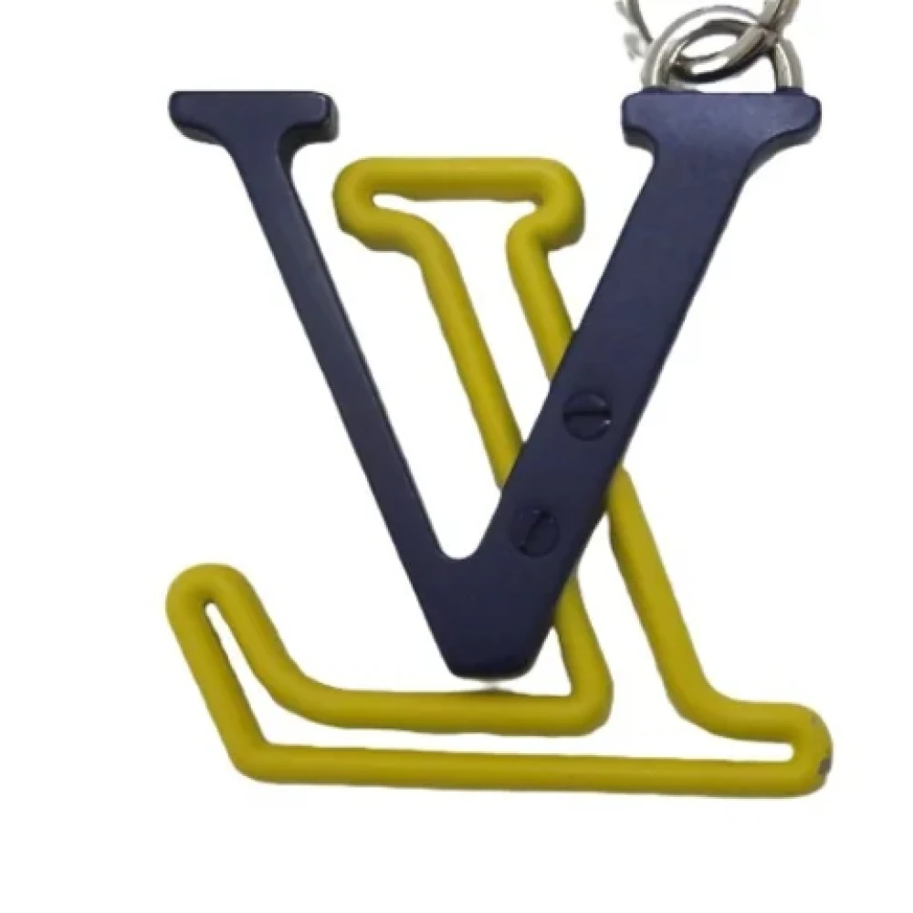 Louis Vuitton Vintage Pre-owned Fabric key-holders Gray Dames