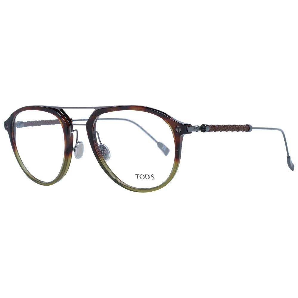 Tod's Men's Brown Aviator Optical Glasses