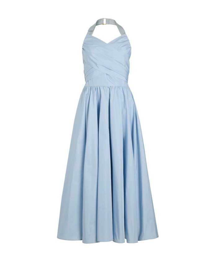robe-celeste-bleu-ciel-melange-coton