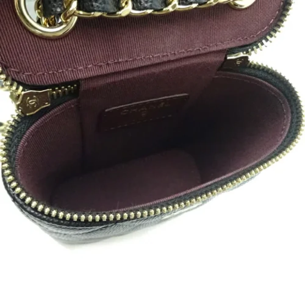Chanel Vintage Pre-owned Fabric chanel-bags Black Dames