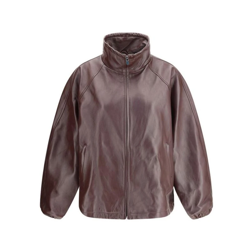 Jackets > Leather Jackets - - Magda Butrym - Modalova