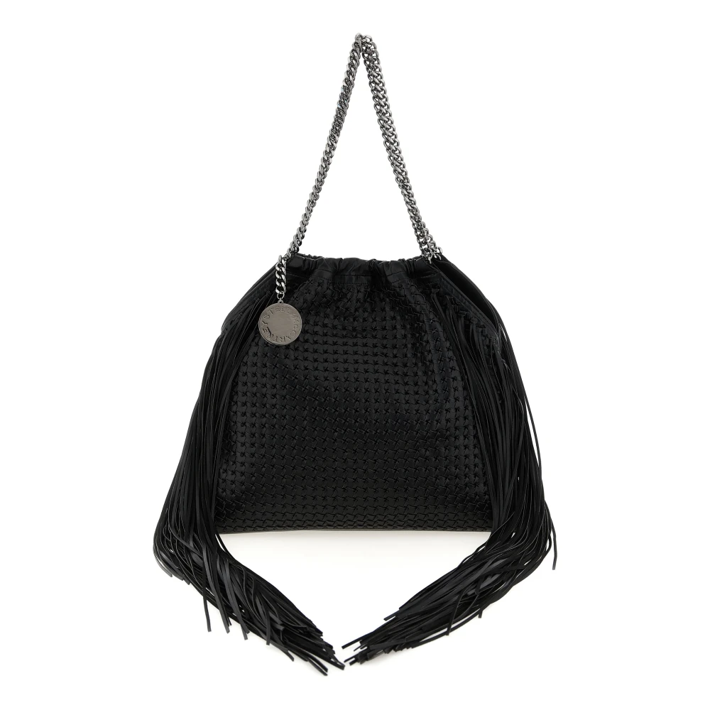 Stella Mccartney Black Falabella Medium Shoulder Bag - Female - Shoulder Bags - One Size - Bags