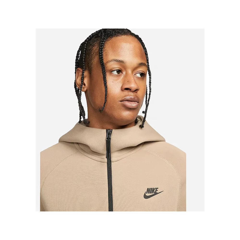 Nike Tech Fleece Trainingsjack Brown Heren