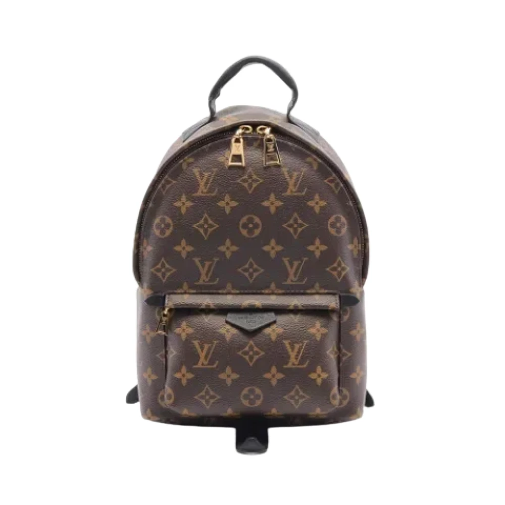 Louis Vuitton Vintage Pre-owned Canvas backpacks Brown Dames