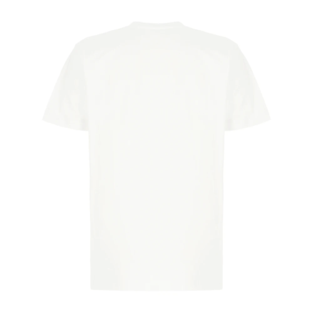 Moschino Casual Katoenen T-Shirt voor Mannen White Heren