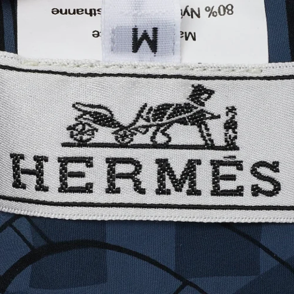 Hermès Vintage Pre-owned Nylon hats Blue Dames