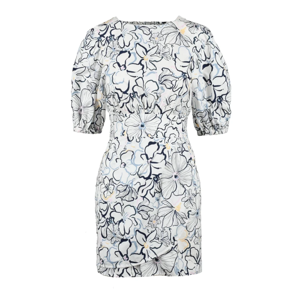 Attic and Barn Katoenen jurk voor vrouwen White Dames