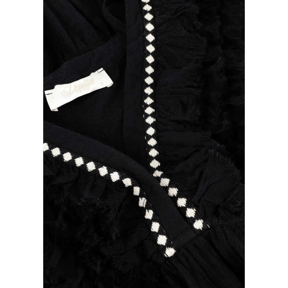 Devotion Zwarte Efisto Mini Jurk Black Dames