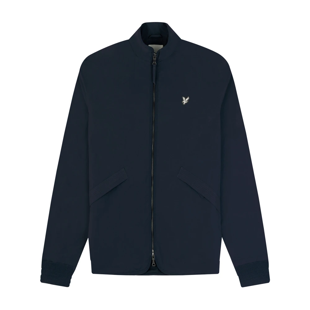 Lyle & Scott Deck Jacket - Stiligt ytterplagg för män Blue, Herr