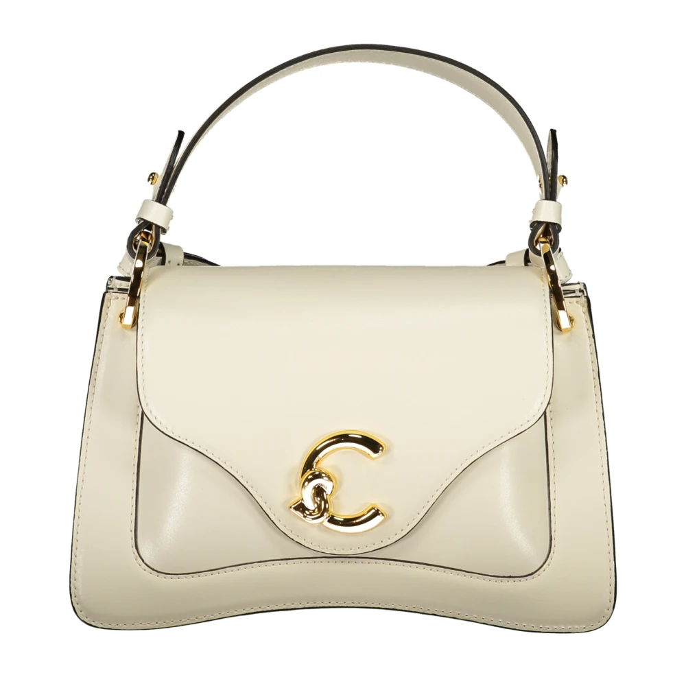 Coccinelle C-Me Calf Bag - Female - Handbags - White - One Size - Bags