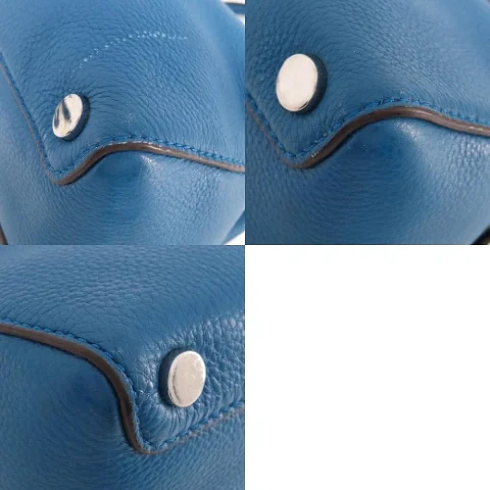 Michael Kors Pre-owned Leather handbags Blue Dames