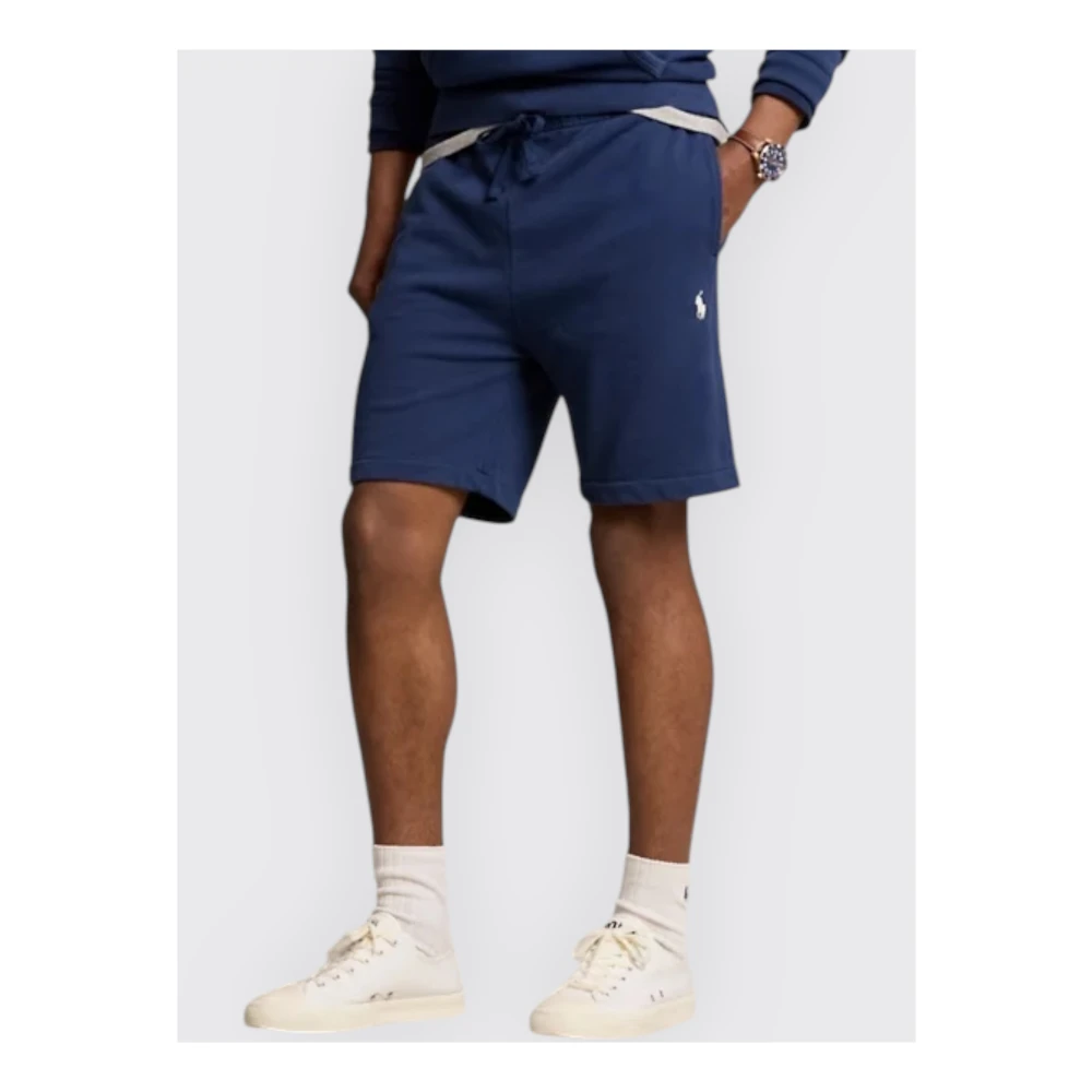 Polo Ralph Lauren Sportieve Shorts voor Mannen Blue Heren